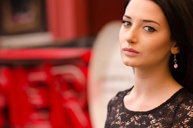woman, model, female, young, portrait, attractive, hair, person, makeup, skin, make-up, brunette, elegance, sensual, face, fashion, person, person, skin, skin, skin, skin, skin, face. Micro vs macro beauty influencers: which should UK brands choose?
